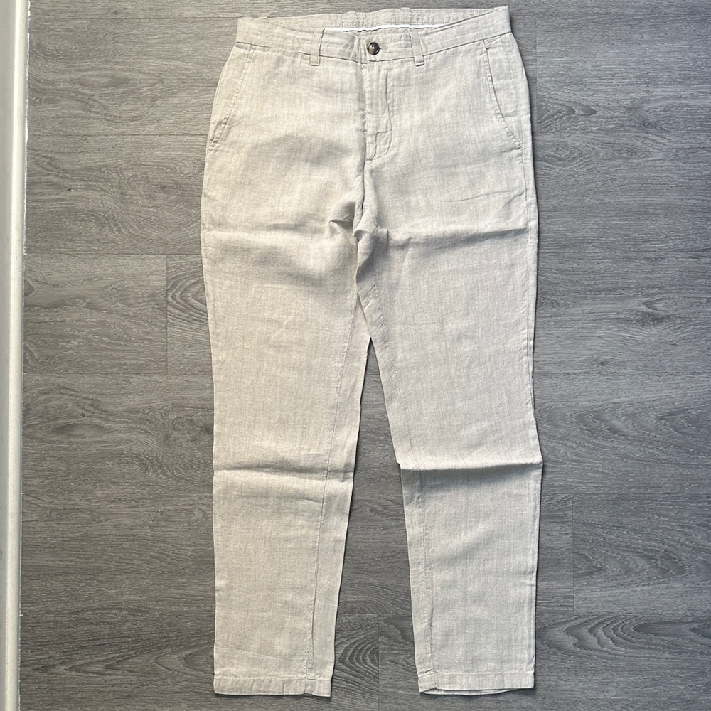 Mango Light Gray Chinos